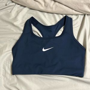 Navy nike sports bra